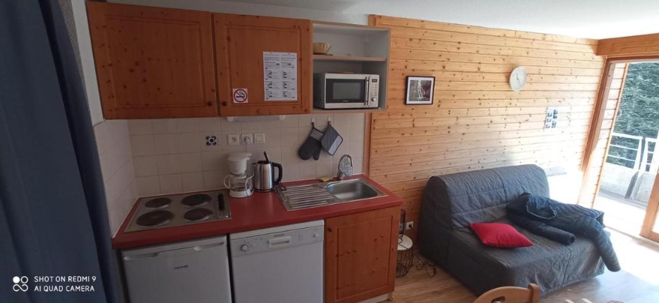 Studio Chamrousse 1700 Pour 4 Personnes - Au Calme - Avec Wifi Eksteriør bilde