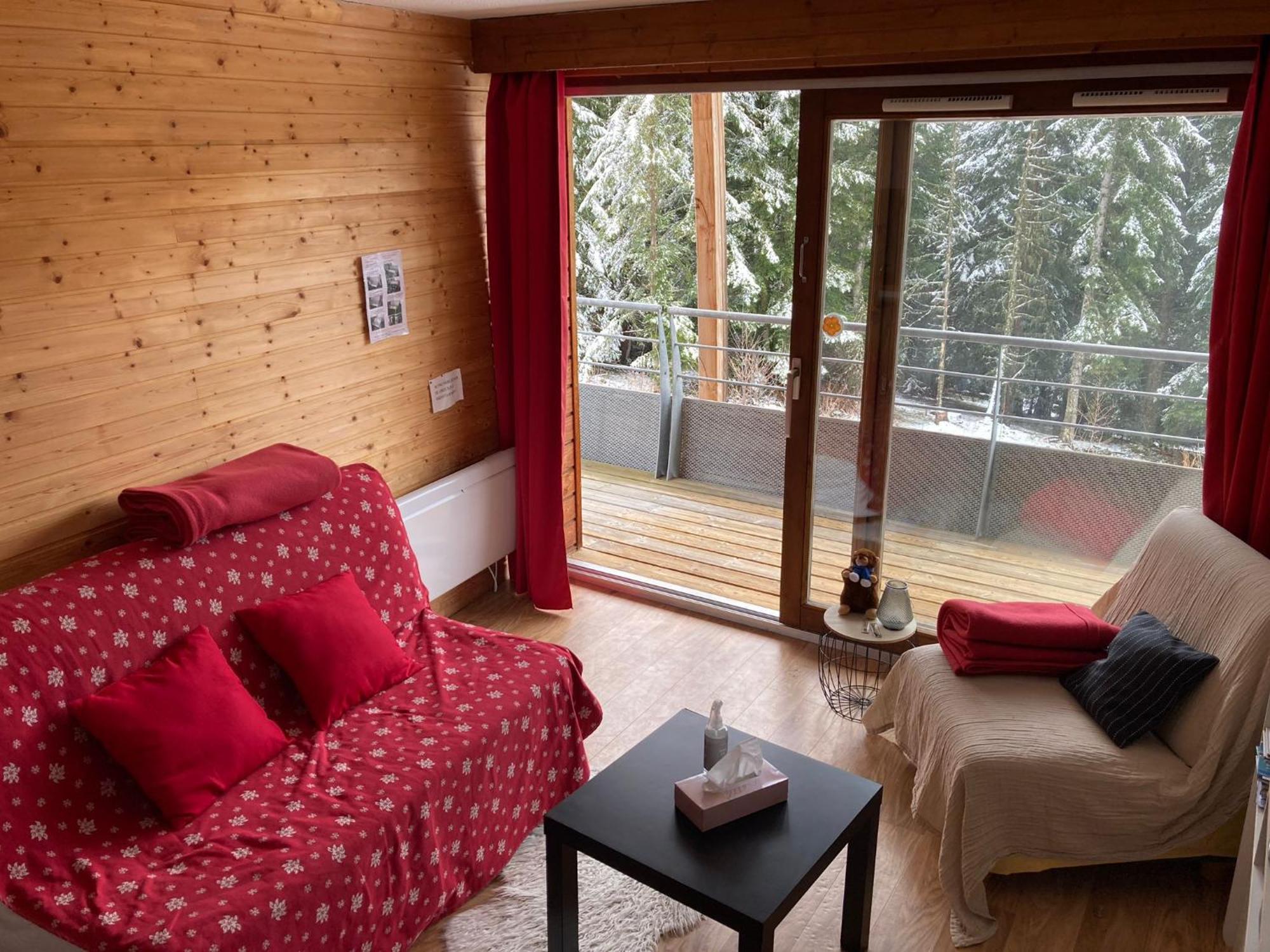 Studio Chamrousse 1700 Pour 4 Personnes - Au Calme - Avec Wifi Eksteriør bilde